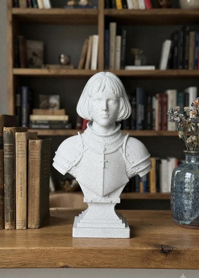 Joan of Arc Bust Sculpture
