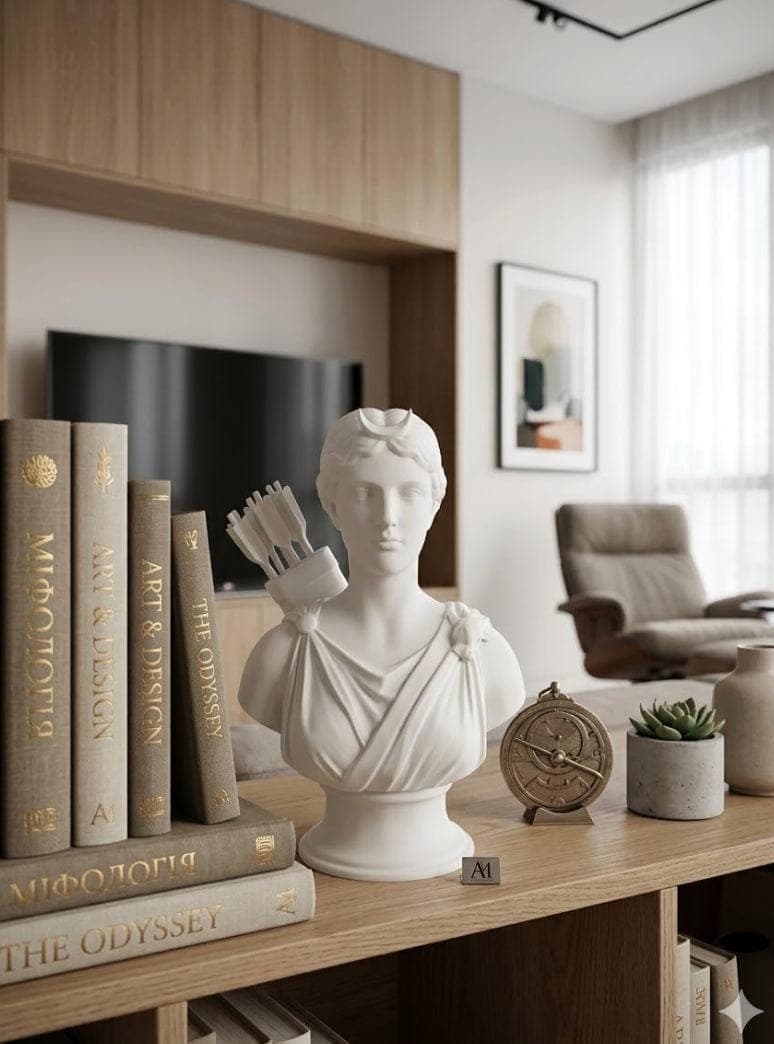 Artemis Bust Statue