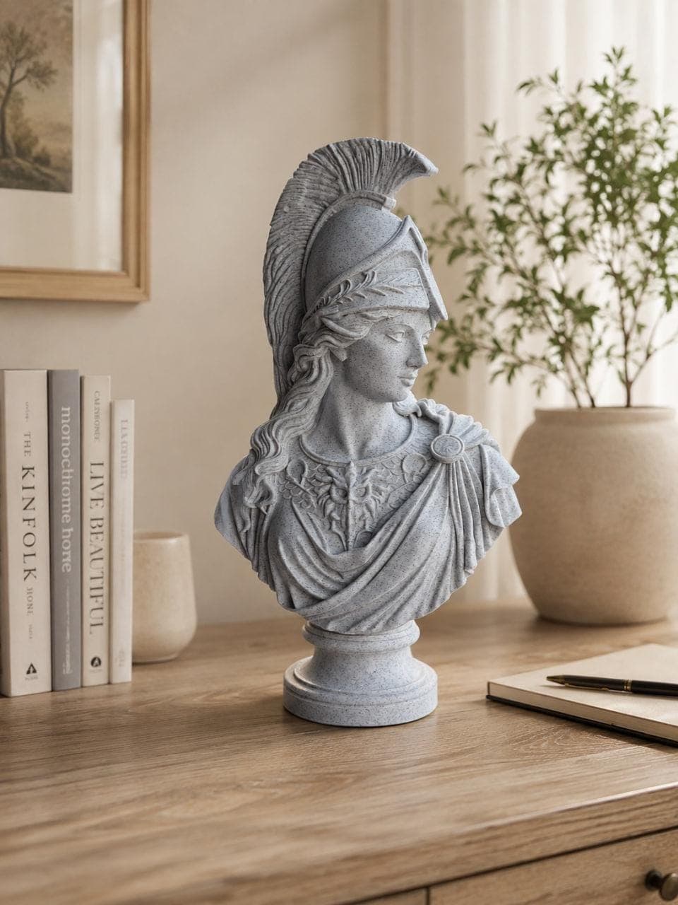 Athena Bust Statue