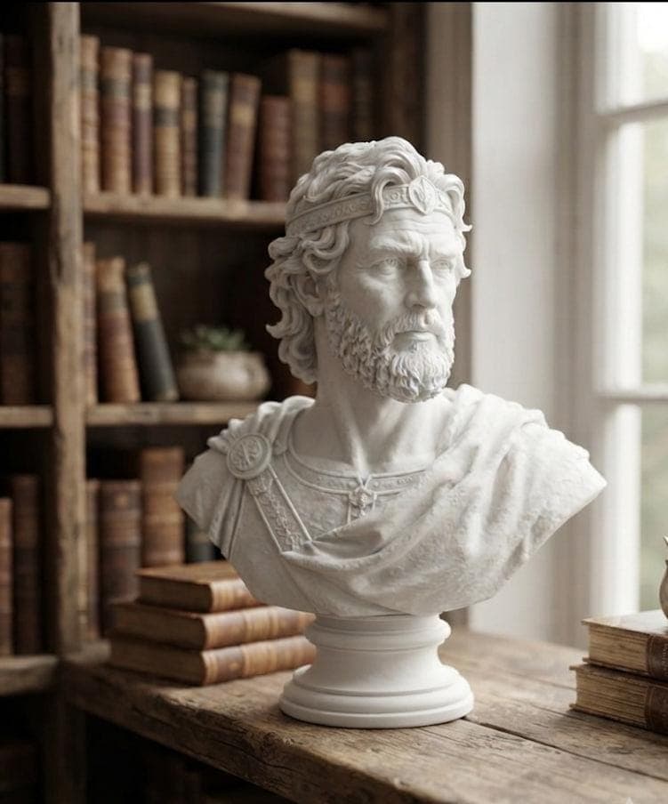 Odysseus Bust Statue