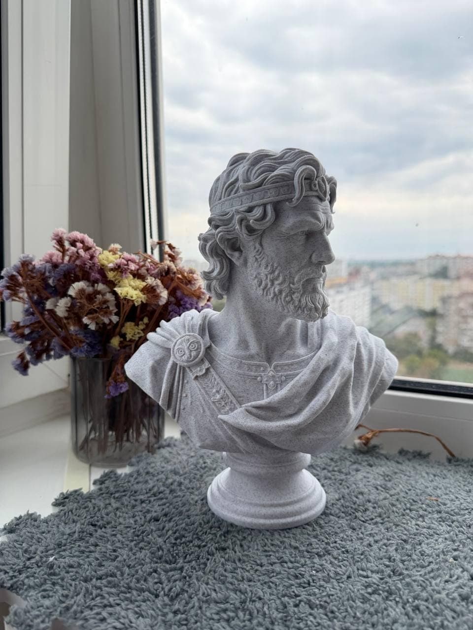 Odysseus Bust Statue