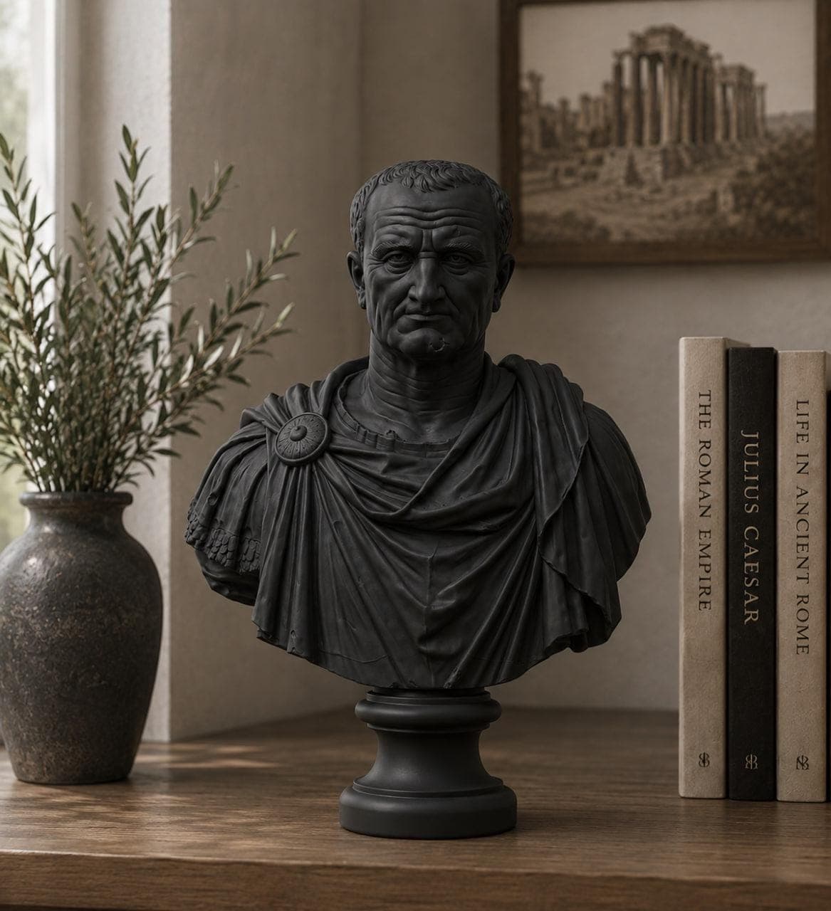 Vespasian Roman Emperor Bust