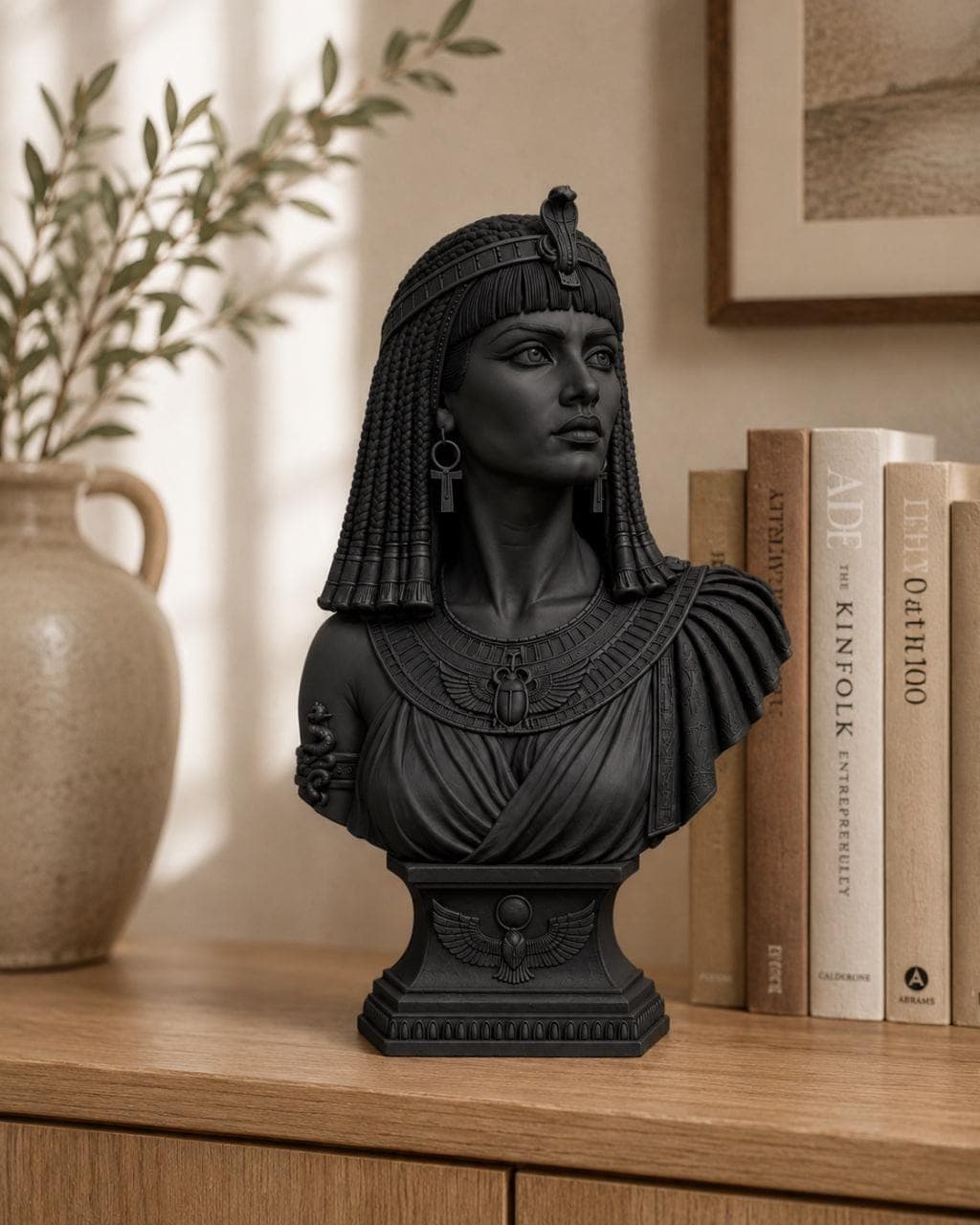 Cleopatra Bust Statue